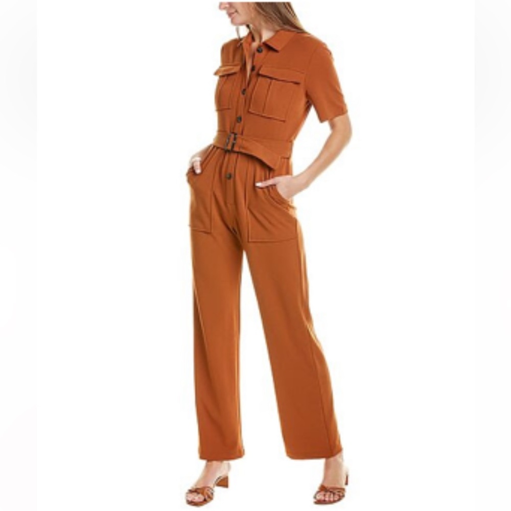 Burnt Orange Jumpsuit